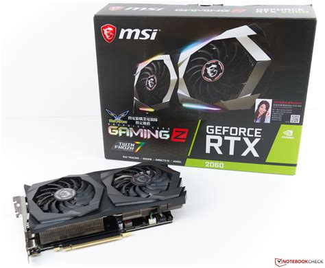 Msi Rtx 2060 Gaming Z 6g Desktop Graphics Card Review Notebookcheck
