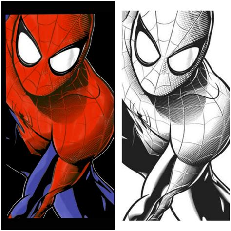 Did An Edit On This Spider Man Sketch Not Sure Who The Artist Is But
