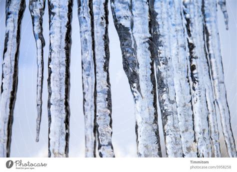 Icy Coat Icicle Lake A Royalty Free Stock Photo From Photocase
