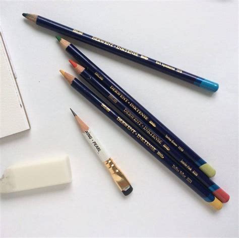 Derwent Inktense Water Soluble Color Pencils Tub