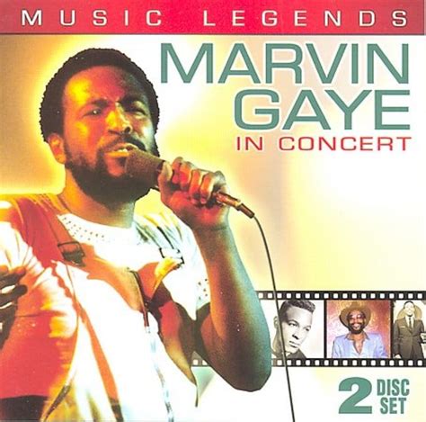 Music Legends Marvin Gaye In Concert Live Cd 2004 Bci Eclipse Music