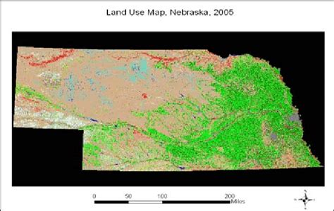 Nebraska Land Use Map 2005 Download Scientific Diagram