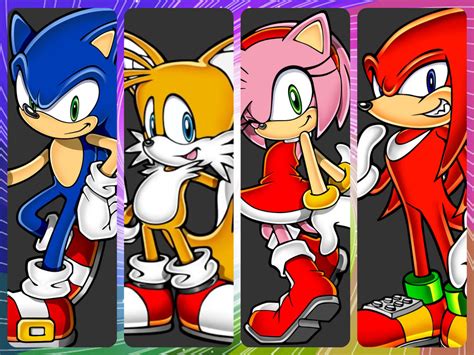 Sonic And Friends By Sonamy115 On Deviantart