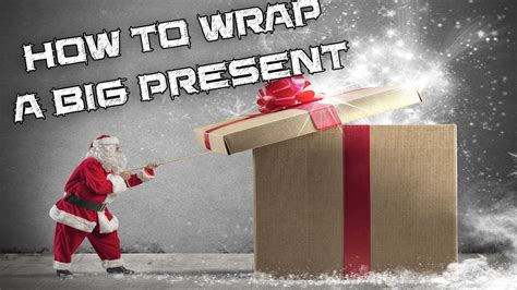 This post contains affiliate links. How To Wrap a Big Present - YouTube