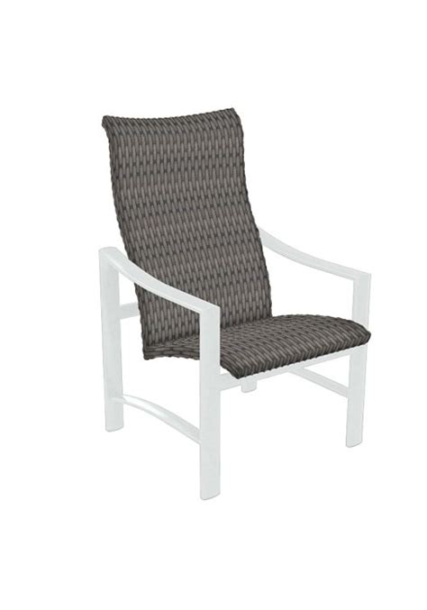 Kenzo Woven High Back Dining Chair Outdoor Patio Furniture