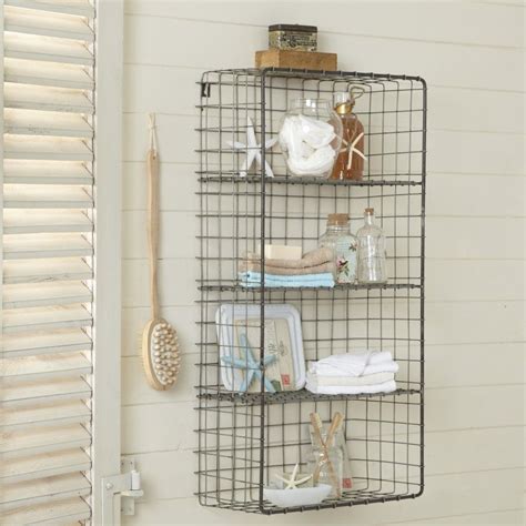Ikea white metal wall shelf. Decorations, Storage Furniture Bathroom Black Metal Wall ...