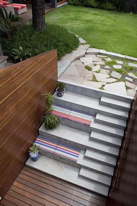 Perfect for decks, gazebos, terraces and other outdoor areas where the stairs are exposed to the elements. 40 Ideas of How To Design Exterior Stairways