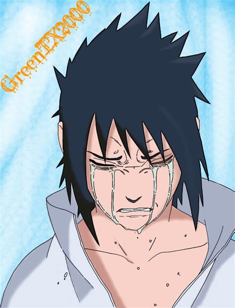 Sasuke Crying By Greentx2000 On Deviantart
