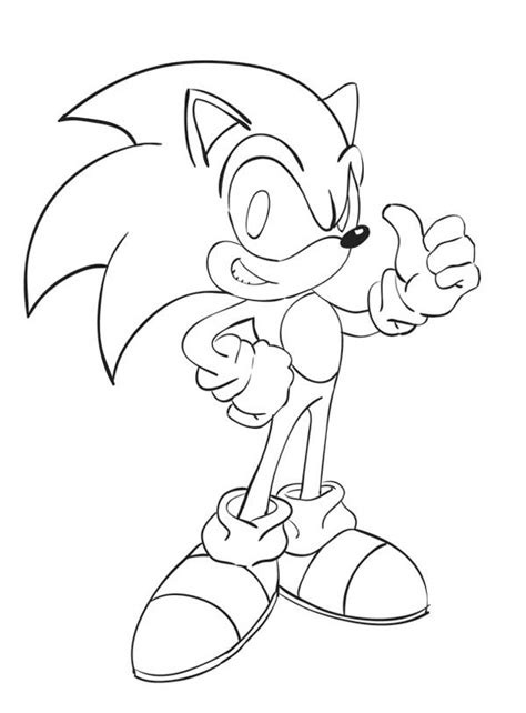 Sonic The Hedgehog Drawing At Getdrawings Free Download