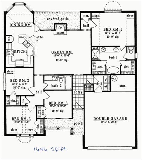 Smaller floor plans under 1500 square feet are cozy and can help with family bonding. 1500 square feet house plans modern uncategorized 1500 sq ...