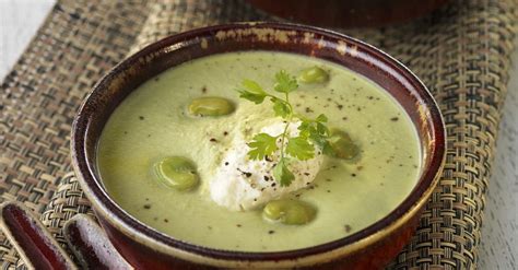 Creamy Fava Bean Soup Recipe Eat Smarter Usa