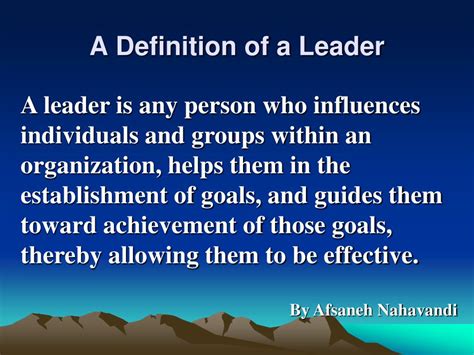 PPT - LEADERSHIP PowerPoint Presentation, free download - ID:5066873