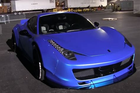 Walkaround Justin Bieber S Ferrari 458 Liberty Walk