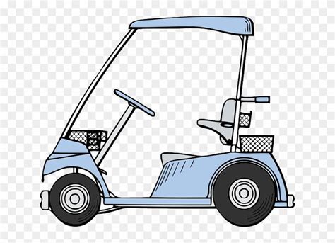 Draw A Golf Cart Draw Hio