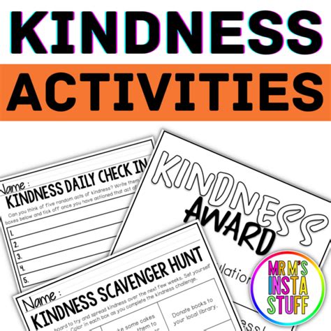 Kindness Activities Made By Teachers