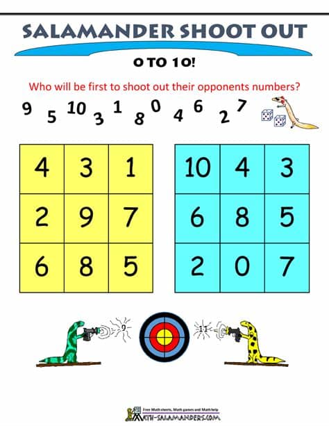 1st Grade Math Games