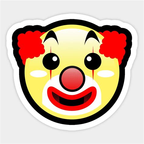 Clown Emoji Sticker Clown Emoji In 2022 Emoji Stickers Clown