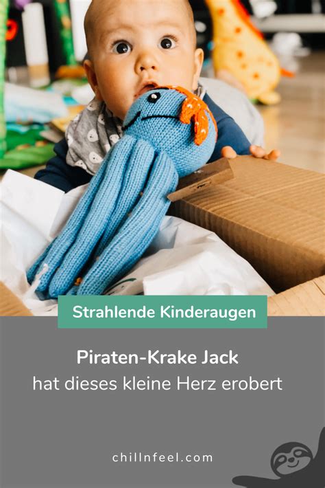 Dieses außergewöhnliche kuscheltier gibt dem begriff weichtier eine ganz neue bedeutung: Kuscheltier Krake "Pirat Jack" aus Bio Baumwolle ...