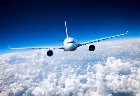 Pictures Airplane Passenger Airplanes Sky Flight Clouds Aviation
