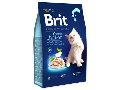 Brit Premium By Nature Cat Kitten Chicken 8 Kg Cocowoodscz