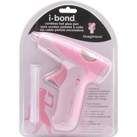 I Bond Cordless Hot Glue Gun Pink Pk 1 Imaginisce