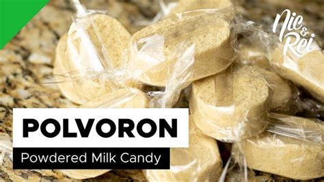 Polvoron Is A Crumbly Filipino Powered Milk Candy Thats Super Easy To