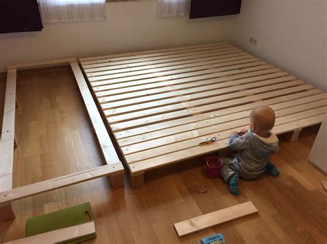 Ich habe uns ein 3m familienbett aus buchenholz gebaut. Die besten 25+ Bett bauen Ideen auf Pinterest | Bett selber bauen, Selbstgebautes bett und ...