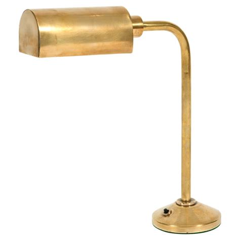 Art Deco Brass Desk Lamp At 1stdibs