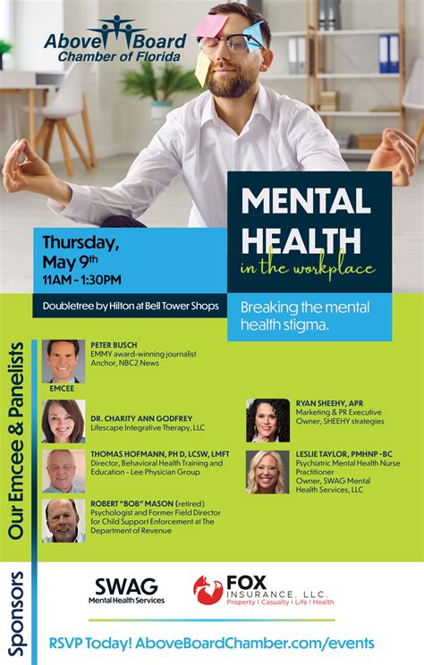 Fort Myers: Mental Health in the Workplace - Above Board Chamber