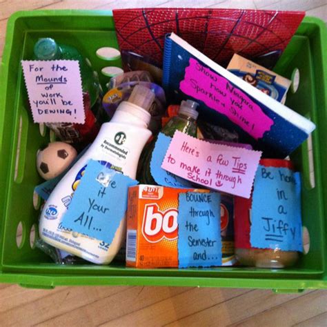 Find a meaningful going away gift for your boyfriend long distance. This was put together for a friend going away to her first ...