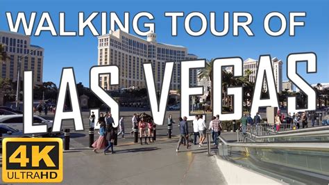 Las Vegas Strip 2022 Walking Tour 4k Youtube