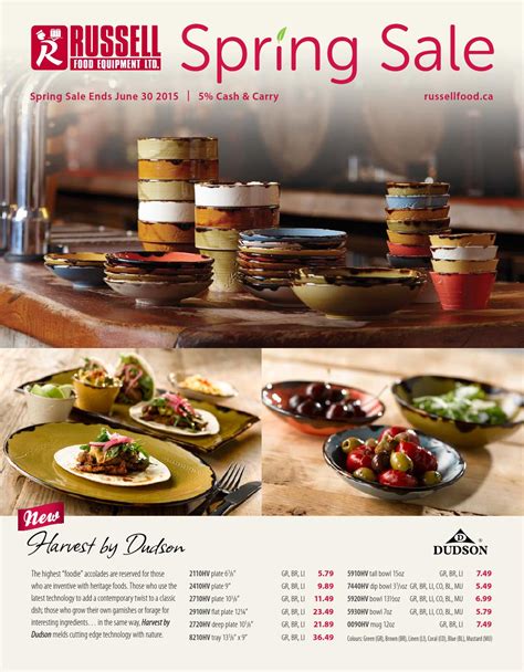 Russell Food Equipment Spring Flyer 2015 By Russell Food Equipment Issuu