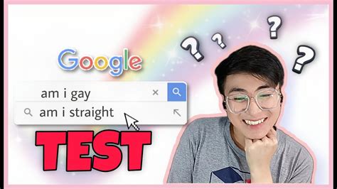 taking the am i gay quiz test 💅🏻 youtube