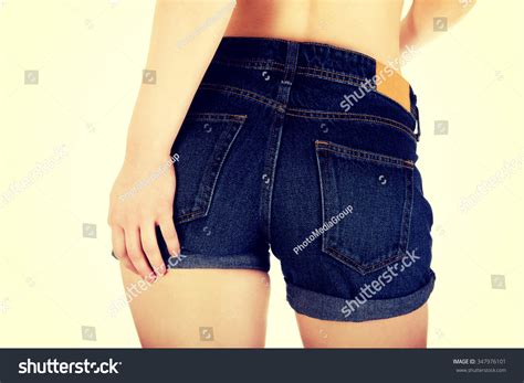 Sexy Woman Body Jeans Shorts Stock Photo Shutterstock