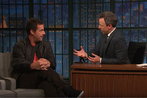 Adam Sandler Talks His Return To Saturday Night Live With Seth Meyers Phillyvoice