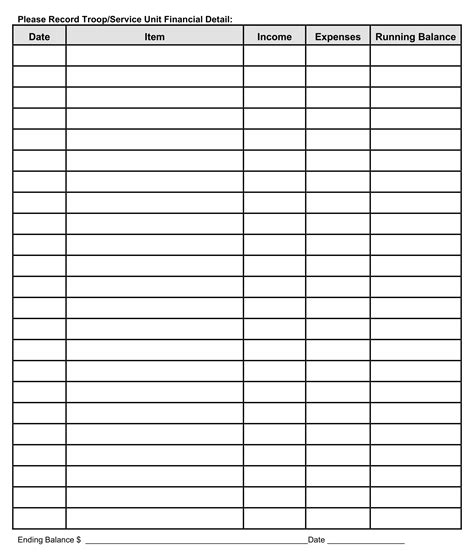 Best Free Printable Spreadsheets Templates Pdf For Free At Printablee