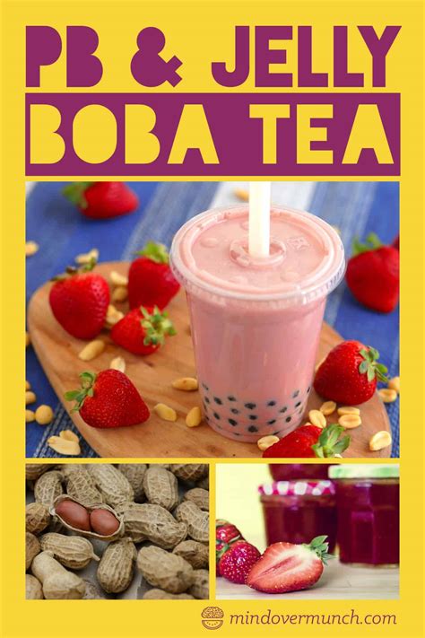 Dried boba, fresh strawberries, sugar, and milk. Strawberry-Boba-Tea-Recipe-pin3 | Mind Over Munch