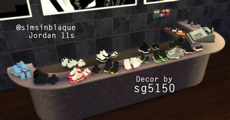 Sims 4 shoes cc • custom content downloads. sg5150:" sg5150 Jordan 11′sSIB ChunkySims / simsinblaque Design / Edits by sg5150Jordan 11s ...