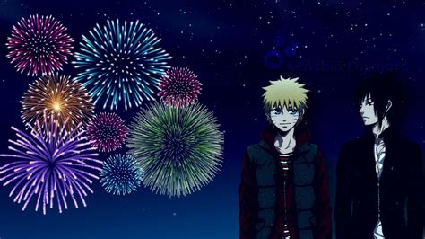 Naruto Se Le Declara A Sasuke Con Fuegos Artificiales ♪naruto