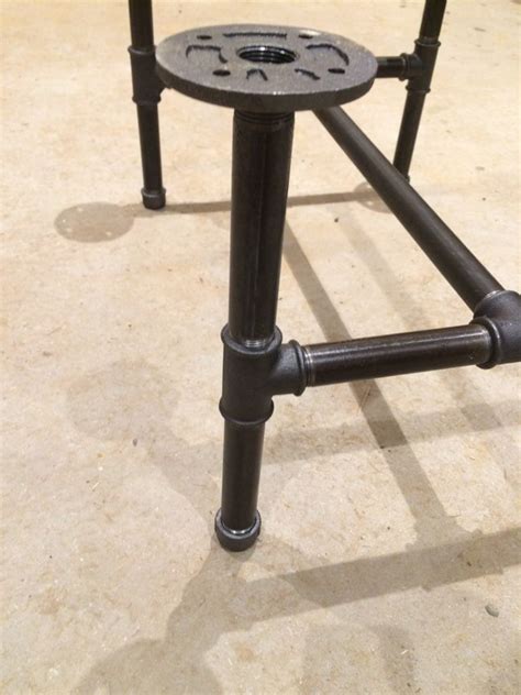 Black Steel Pipe Coffee Table Legs Etsy
