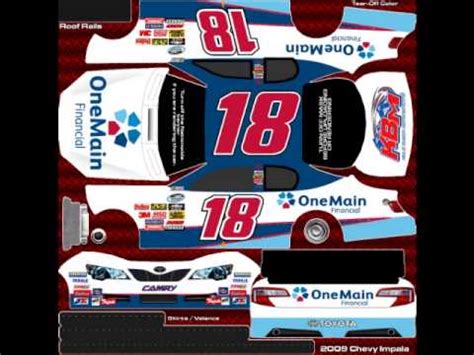 Pin on nascar diecast templates. Arca Templates - YouTube