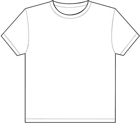 Printable T Shirt Templates Free
