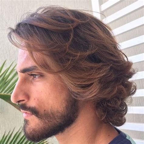 Mejores Peinados De Longitud Media Para Hombres Largo Peinados Long Hair Styles Men