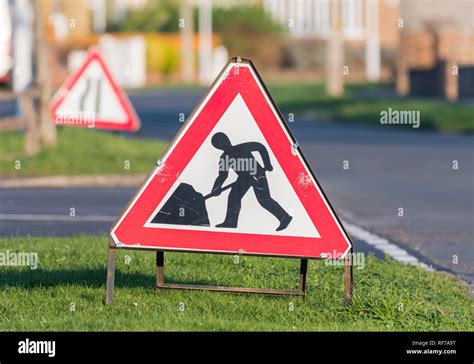 Triangular Road Sign Hi Res Stock Photography And Images Alamy
