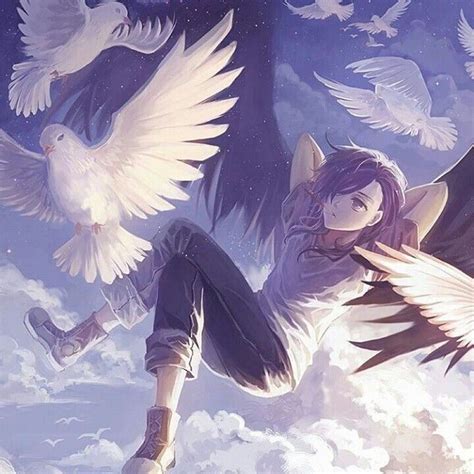Pin By Rainbowreaper104 On Art Anime Anime Angel Awesome Anime