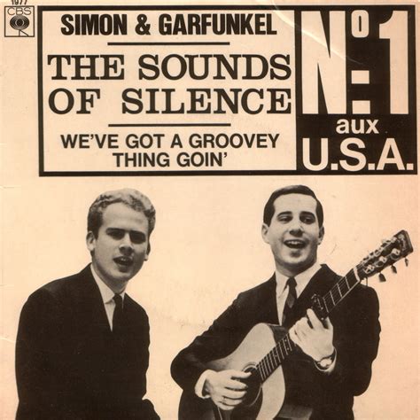 Lovely 60s Simon And Garfunkel The Sound Of Silence Video Testo E