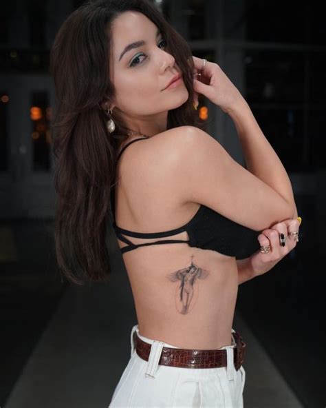 Vanessa Hudgens Flaunts New Side Tattoo On Thirsty Thursday Demotix