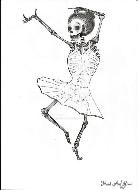 Dancing Skeleton By Hard Art Rima On Deviantart