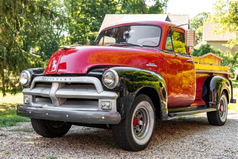 No Reserve 1955 Chevrolet 3600 Pickup 4 Speed For Sale On Bat Auctions