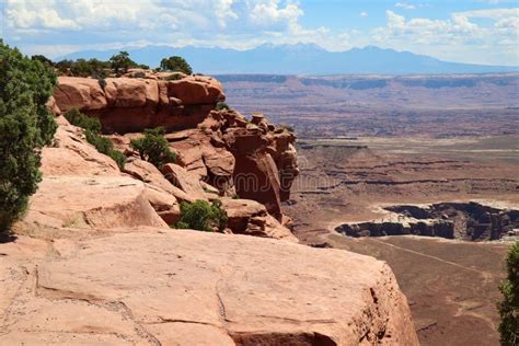 Grand View Point Overlook Canyonlands Stock Image Image Of Utah